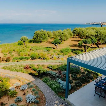 Villa Oceanfront Elaia Private Pool & Panoramic Views *