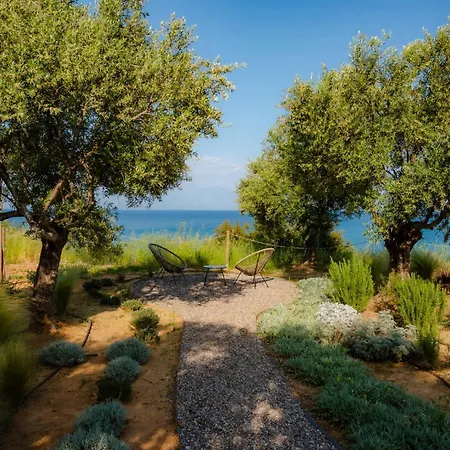 Oceanfront Elaia Private Pool & Panoramic Views Villa *