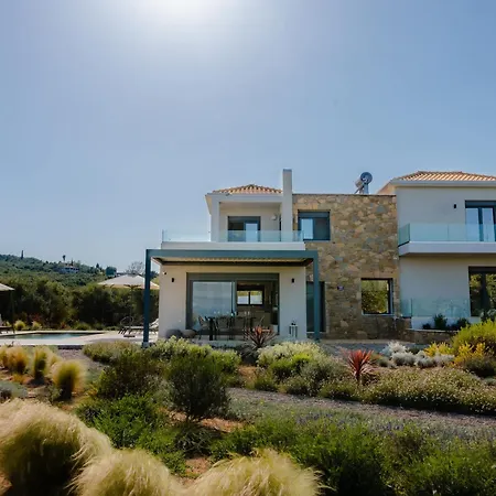 Oceanfront Elaia Private Pool & Panoramic Views Villa