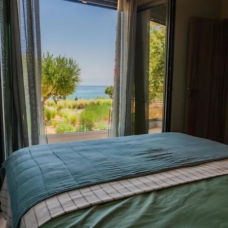 Oceanfront Elaia Private Pool & Panoramic Views Charokopio