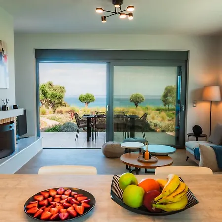 Oceanfront Elaia Private Pool & Panoramic Views Villa