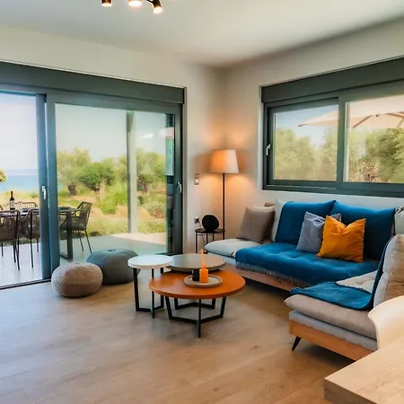 Oceanfront Elaia Private Pool & Panoramic Views *