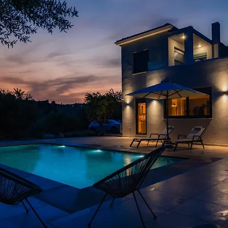 Oceanfront Elaia Private Pool & Panoramic Views Villa