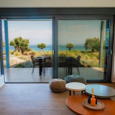 Oceanfront Elaia Private Pool & Panoramic Views Villa Charokopio