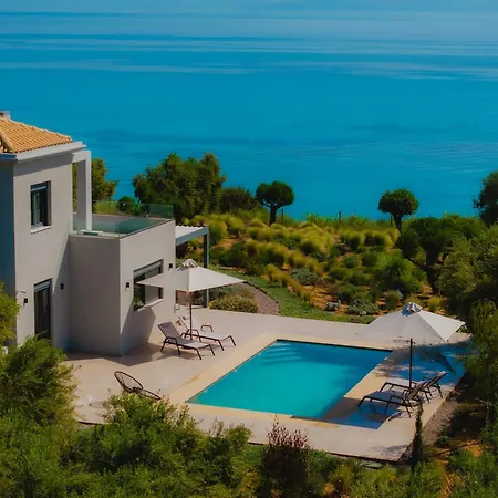 Oceanfront Elaia Private Pool & Panoramic Views