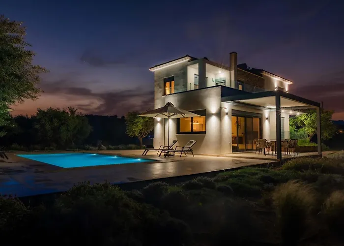 Βίλα Oceanfront Elaia Private Pool & Panoramic Views Charokopio