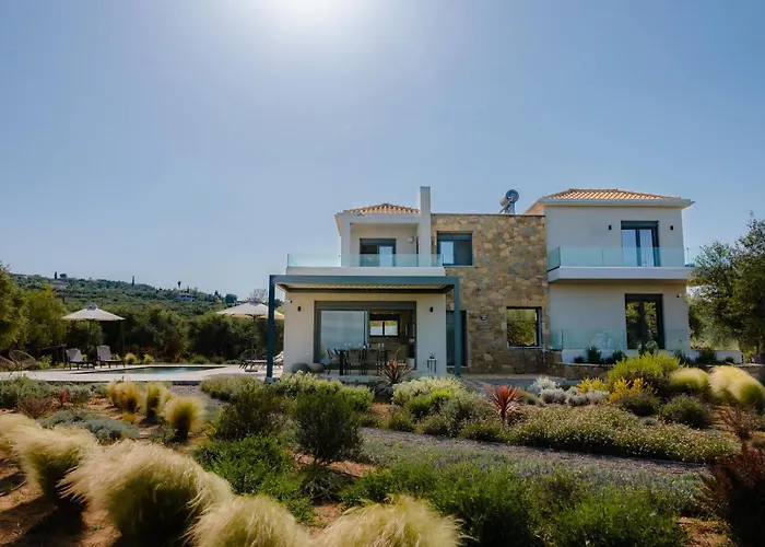 Oceanfront Elaia Private Pool & Panoramic Views Villa