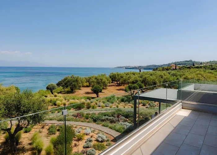 Oceanfront Elaia Private Pool & Panoramic Views Villa *