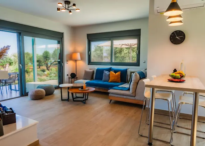 Oceanfront Elaia Private Pool & Panoramic Views * Charokopio