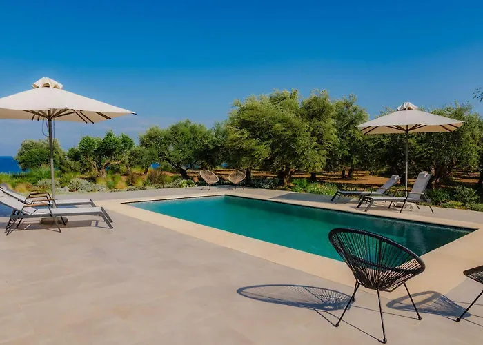 Βίλα Oceanfront Elaia Private Pool & Panoramic Views *